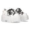New Rock - MTANK120NSHLACES2 Low shoes - White Product image